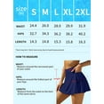 thumbnail image 6 of Charmo Womens Swim Skirt Bulit in Shorts Tummy Control Swimsuit Bottom with Side Pocket, 6 of 6
