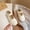 Beige, variant on Girls Ruffled Mary Shoes with Elastic Strap Vintage Style Princess Flats for Kids Comfortable and Pretty Shoes(Silver,3.5-4 Years)