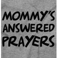 thumbnail image 2 of Mommy's Answered Prayer Religious Romper Boys or Girls Infant Baby Brisco Brands 12M, 2 of 6