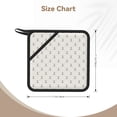 thumbnail image 3 of Sikiie Anchors Pot Holders Kitchen Insulation Mats Heat Resistant Pot-Holder Oven Anti-Scald Pads for Cooking Baking, 7.1*7.1inch, 3 of 8