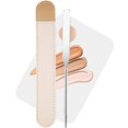 thumbnail image 1 of Korean Palette Makeup Foundation Spatula  Korean Spatula Stainless Steel Cosmetic Mixing Tray and Spatula Artist Tool for Mixing Foundation Eye Shadow Professional Facial Makeup Tools, 1 of 6