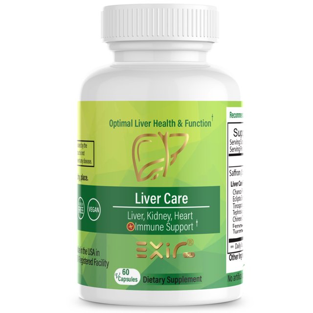 Exir, Liver Care Dietary Supplement Supports Strong Liver & Immune
