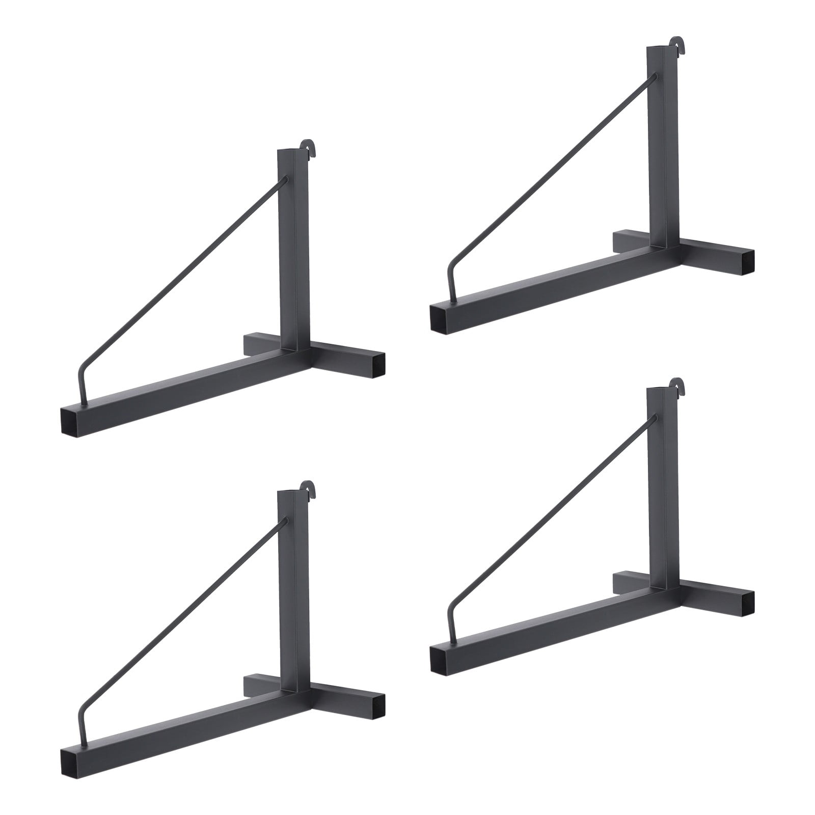 4 Pack Container Shelf Bracket, Shipping Container Brackets, Cargo Container Shelving Bracket for Storing Tools, Goods, Parcels