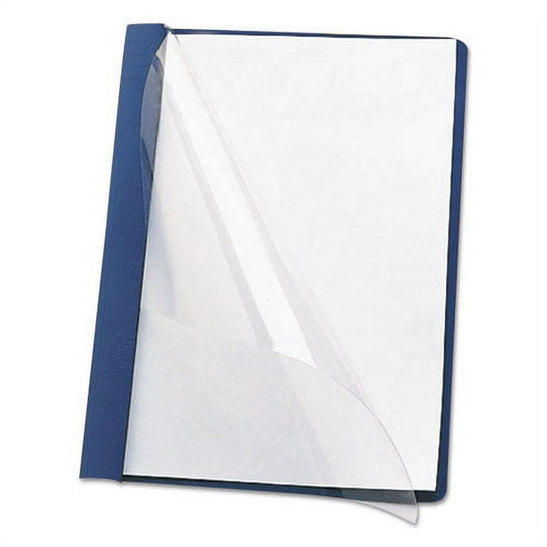 Clear Front Report Cover, Double-Prong Fastener, 0.5 Clear Front Report Cover, Double-Prong Fastener, 0.5