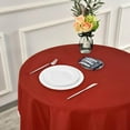 thumbnail image 6 of Coolnut Solid Red Round Tablecloth,Washable Oil Proof Table Cover for Kitchen Holiday Party Wedding Picnic Decoration, 6 of 7