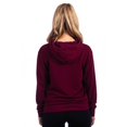 thumbnail image 2 of Next Level - Sudadera de "Sueded" para Adultos Unisex (Granate), 2 of 3