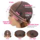 thumbnail image 4 of Peluca BMNH de cabello humano rubio miel de 30 pulgadas de densidad 200, 4 of 6