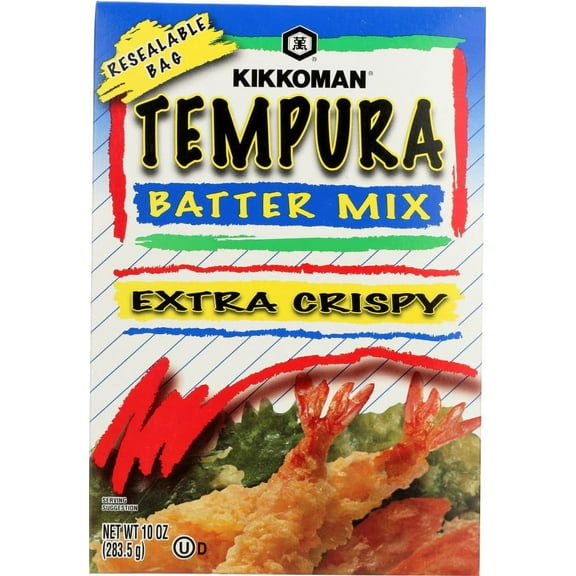Kikkoman Mix Tempura Batter,Extra crispy, 10 Ounce (Pack of 2)