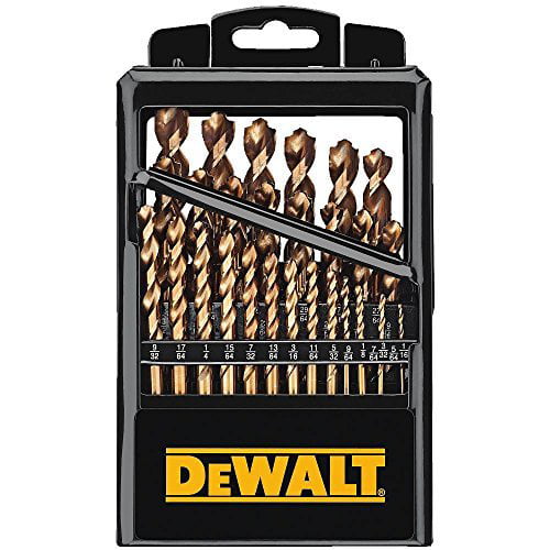 DeWalt 29 Piece Pilot Point Industrial Cobalt Drill Bit Set, DWA1269