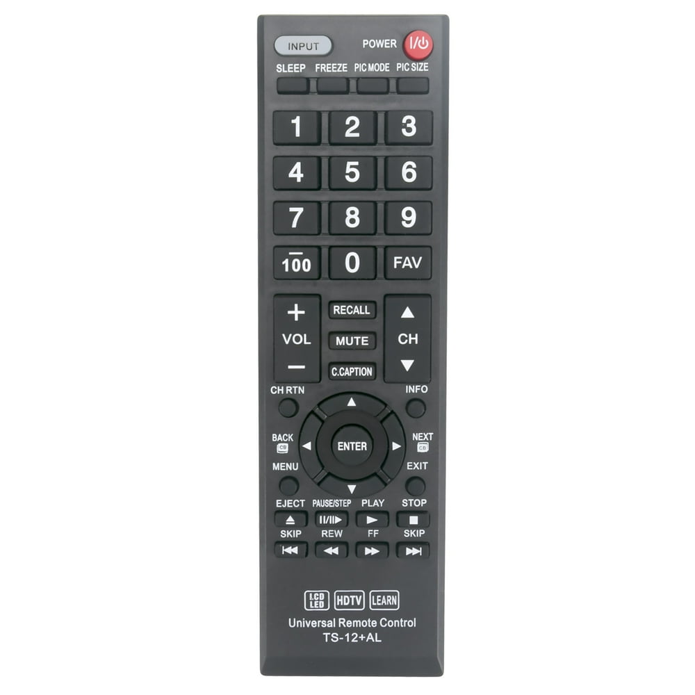 New TS12 Universal Replaced Remote Control fit for Toshiba TV CT90325 CT90326 CTRC1US16
