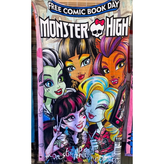 Exclusiva! Cobija Frazada Ultra Suave Monster High