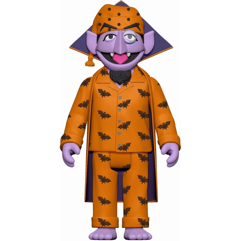 Super7, Sesame Street ReAction Figure, Count Von Count Wv6
