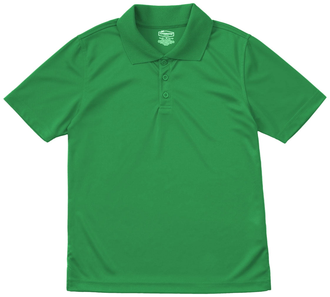 Classroom School Uniforms Adult Moisture Wicking Polo Shirt 58604