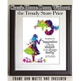 thumbnail image 6 of Imagination Is The Only Weapon - Alice and The Cheshire Cat - 11x14 Unframed Art Print - Great Gift for Disney Lovers, 6 of 6