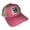 Pink, variant on Ponytail Cap with Full Color Baseball patch