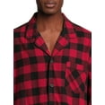 thumbnail image 4 of Hanes Men's Ultrasoft Flannel Pajama Set, 2-Piece, Sizes S-2XL, 4 of 5