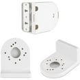 thumbnail image 5 of ABS Plastic Wall Mount Bracket for Universal CCTV Dome Camera - White, 5 of 5