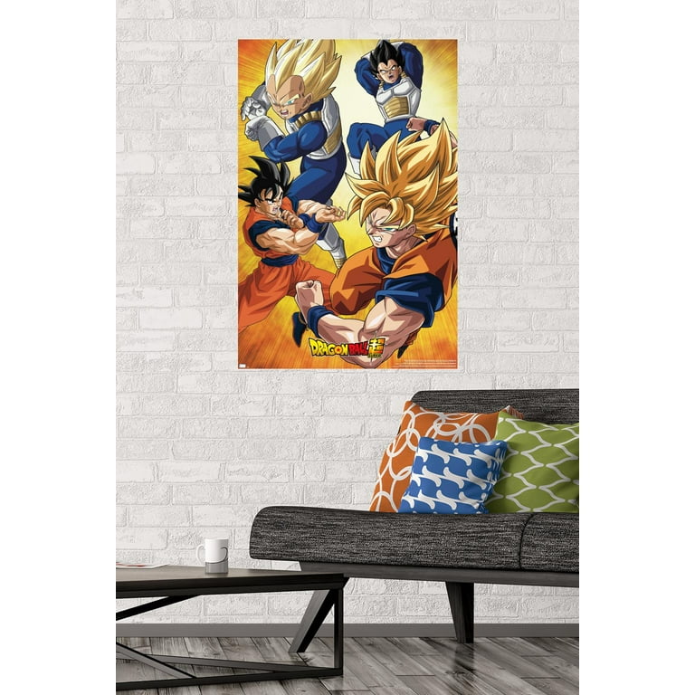 Dragon Ball Super - Orange Wall Poster, 22.375