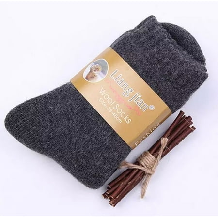 

High-quality Mid-tube Socks Solid Color Thick Snow Socks