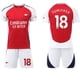 thumbnail image 1 of 2425 Arsenal camiseta local No. 29 Havertz traje de uniforme de fútbol Gunners uniforme de entrenamiento chaleco para niños y adultosNo. 18 Fu An Jianyang, 1 of 1