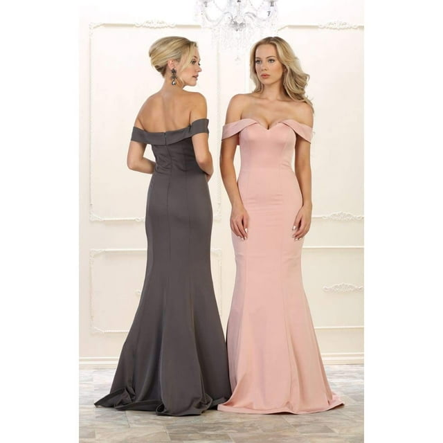 Robe de Demoiselles d'Honneur Longue
