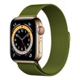 thumbnail image 1 of Correa Para Apple Watch Metálica Milanese Acero Inoxidable Ancho 38 Mm Color Verde, 1 of 5