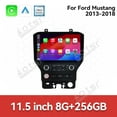 thumbnail image 4 of Aotsr 11.5 inch Android 13 system car radio for Ford Mustang 2013-2018 2k HD screen car audio GPS navigation radio CarPlay Bluetooth equipped with Android 13 system + original car dual system, 4 of 14