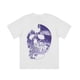 thumbnail image 3 of Revenge-Camiseta de manga corta para hombre y mujer, camisa holgada con patrón de cabeza de calavera rota, Algodón puro, Sa, 20232, 3 of 5