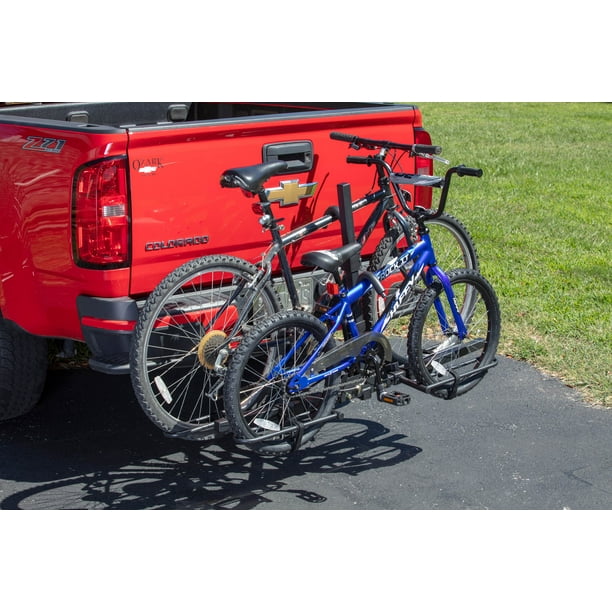 Hyper Tough 80 lbs. Capacity Foldable Hitch Mount Platform 2 Bike Car Rack 10104071 Walmart Business Supplies