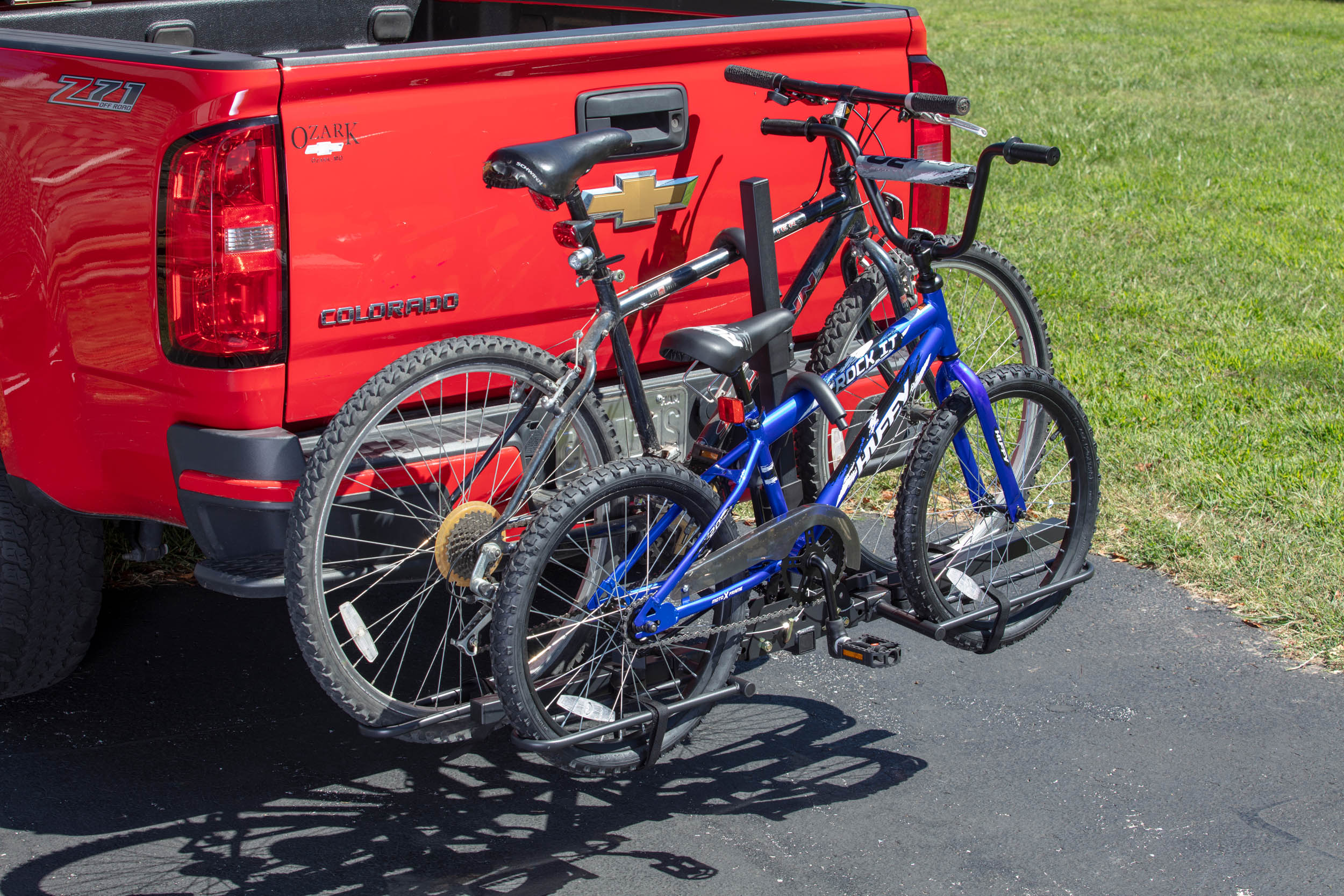 Hyper Tough Hitch-Mount 2-Bike Rack - Foldable photo 8