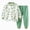 H164-Green, variant on TOWED22 Little Boys Pajamas 2 Pieces Long Set Cotton Sleepwear Kids Excavator Pjs Toddler Winter Clothes 6-12 Months 12-24 Months 2t 3t 4t 5t 6t 7t 8t 9t Children,Light Blue,6-12 M