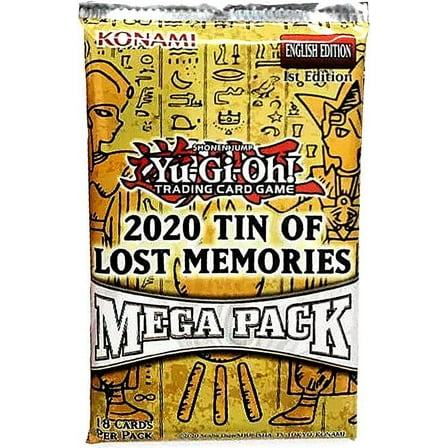 Yu-Gi-Oh 2020 Tin of the Lost Memories Booster Mega Pack (18 Cards!)