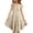 Khaki, variant on Kids Dress Short Sleeve Ruffled Pockets Junior Prom Dresses for Teen Girls Wine, Size 6M-15