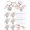 Q 36pcs Nurse Keychains, variant on 72 Pcs Nurse Gifts Bulk Nurse Keychain for Nursing Medical Assistant Respiratory Care Week Employee Appreciation Thank You Gifts