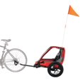 thumbnail image 2 of Allen Sports Hi-Viz 2-Child Bicycle Trailer, Model, 2 of 5