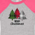 thumbnail image 4 of Inktastic Merry Christmas Plaid Trees Boys or Girls Baby Bodysuit, 4 of 5