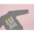 thumbnail image 5 of Tstars Boys Unisex Easter Holiday Shirts No Bunny Loves Me Like Jesus Happy Easter Party Shirts Easter Gifts for Boy Christian Baby Long Sleeve Bodysuit, 5 of 5