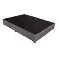 thumbnail image 2 of Base Cama Individual Lino Gris De Madera Tapizada Colchones Recamaras DIMOBELER Orion, 2 of 3
