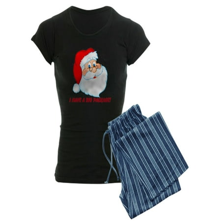 

CafePress - Funny Christmas Santa Claus - Women s Dark Pajamas