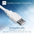 thumbnail image 3 of Cable convertidor USB a serie de 9 pines TRENDnet TU-S9 blanco, 3 of 8