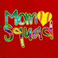 thumbnail image 2 of Wild Bobby, Colorful Tennis Mom Squad, Sports, Women Standard V-Neck Tee, Red, X-Large, 2 of 4