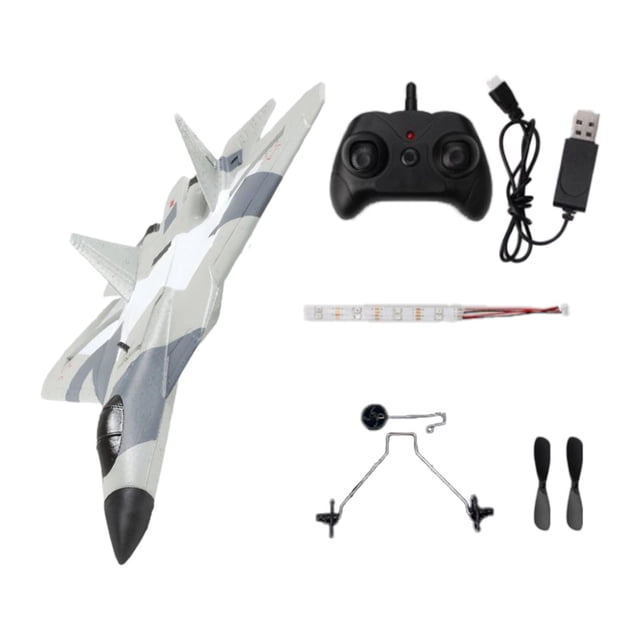 Avión RC de juguete, avión RC eléctrico recargable, planeador, modelo de juguete de para niños, adultos, niños, niñas, principiantes, fácil