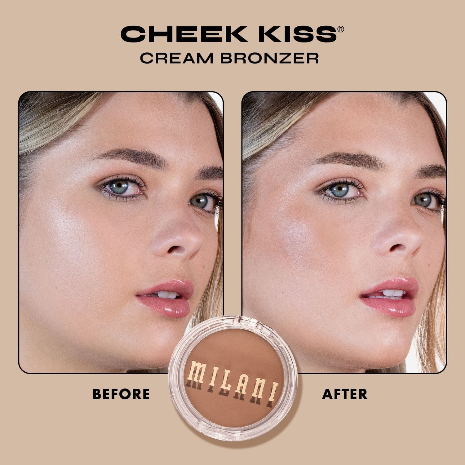 Milani - Cheek Kiss Cream Bronzer, Milani - Cheek Kiss
