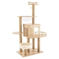 thumbnail image 4 of Sturdy Large Cat Tree Tower Activity Center Playing House Condo Rest Cat 60" H, 4 of 15
