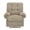 Camel, variant on Leumius Recliner Chair,Overstuffed Manual Recliner Armchair with added Footrest,Ergonomic Lounge Chair,Home Theater Seating,Dark Gray