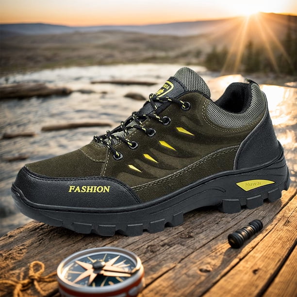 Zapatos de senderismo para hombre Zapatillas de deporte resistentes al desgaste Zapatos para caminar Zapatos para senderos de trekking