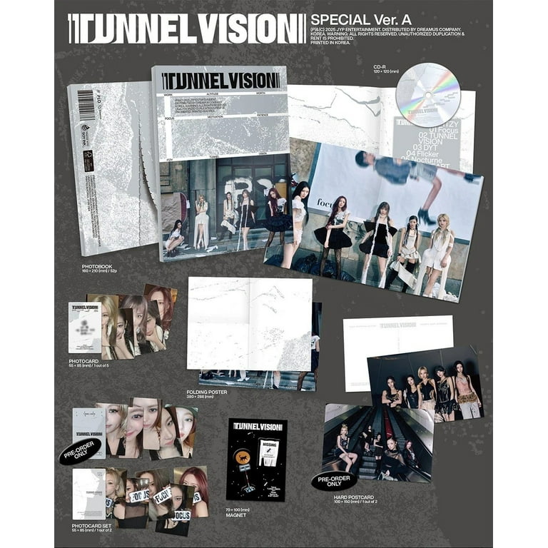ITZY - [TUNNEL VISION] SPECIAL A Version - Walmart.com