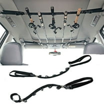 Cadorn 2 - Pack Adjustable Car Fishing Rod Straps - Vehicle Fishing Rod Holder & Organizer