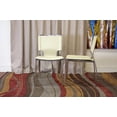 thumbnail image 1 of Baxton Studio B57-ALC-1083 Ivoire Ensemble de 2 Chaises de Salle à Manger, Moyen, 1 of 5
