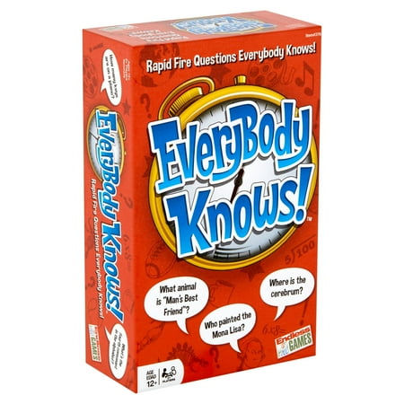 UPC: 0632468003769 | Endless Games Everybody Knows! Card Game Age 12+